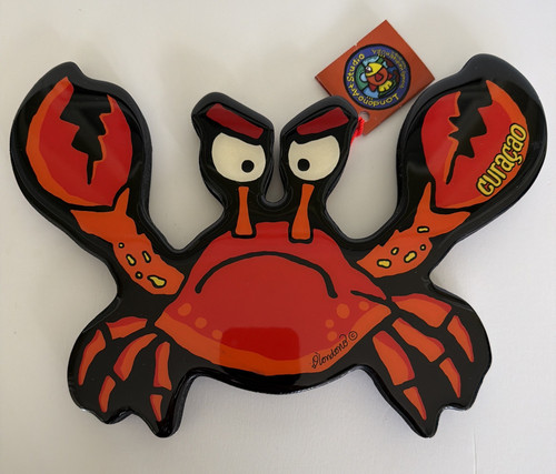Olga londono signed crab - signed, epoxy